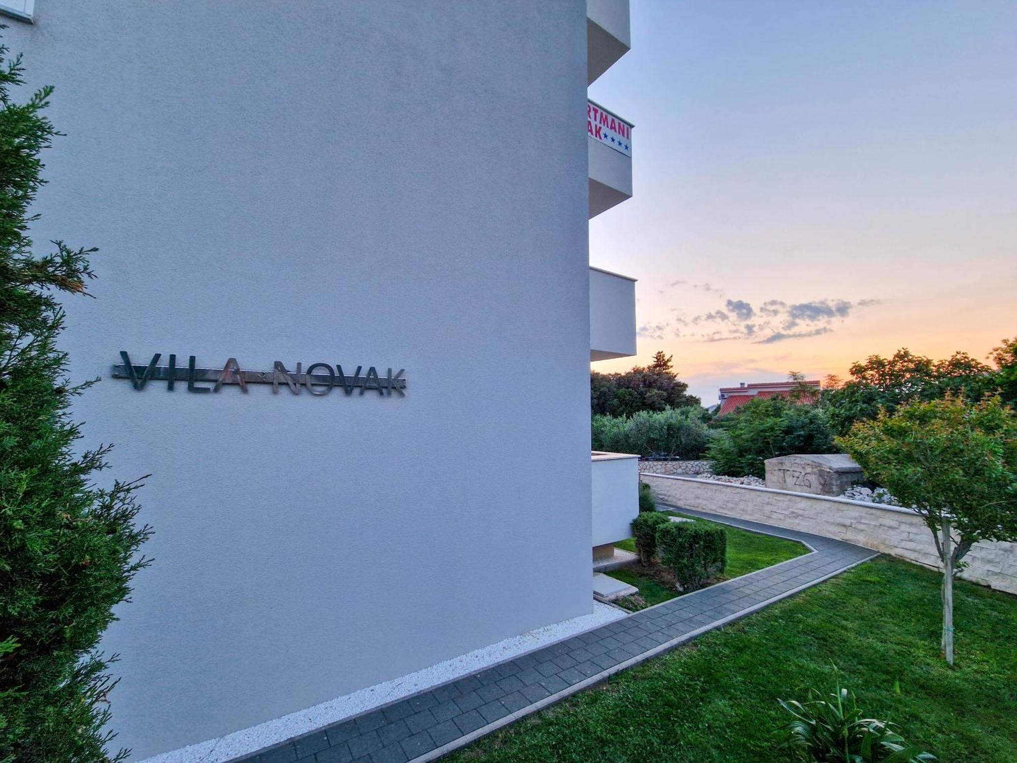 Vila Novak Novalja Kültér fotó